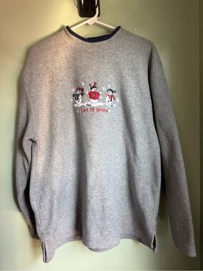 Vintage “Let it Snow” Crew Neck